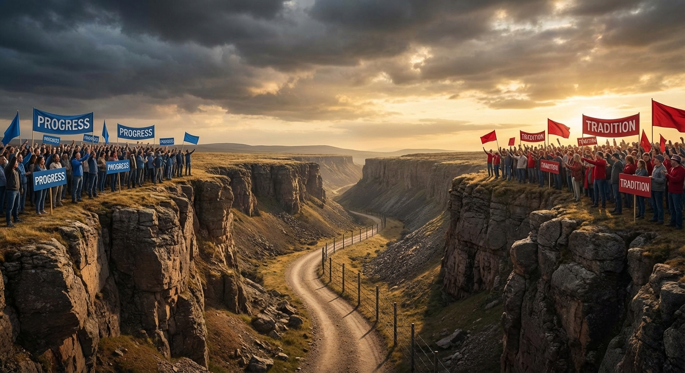 a divided political landscape