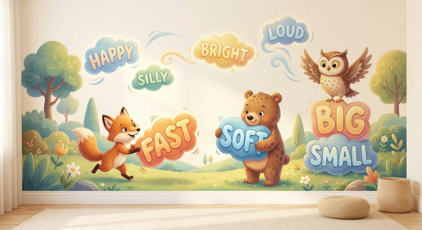 Illustration for Adjectives