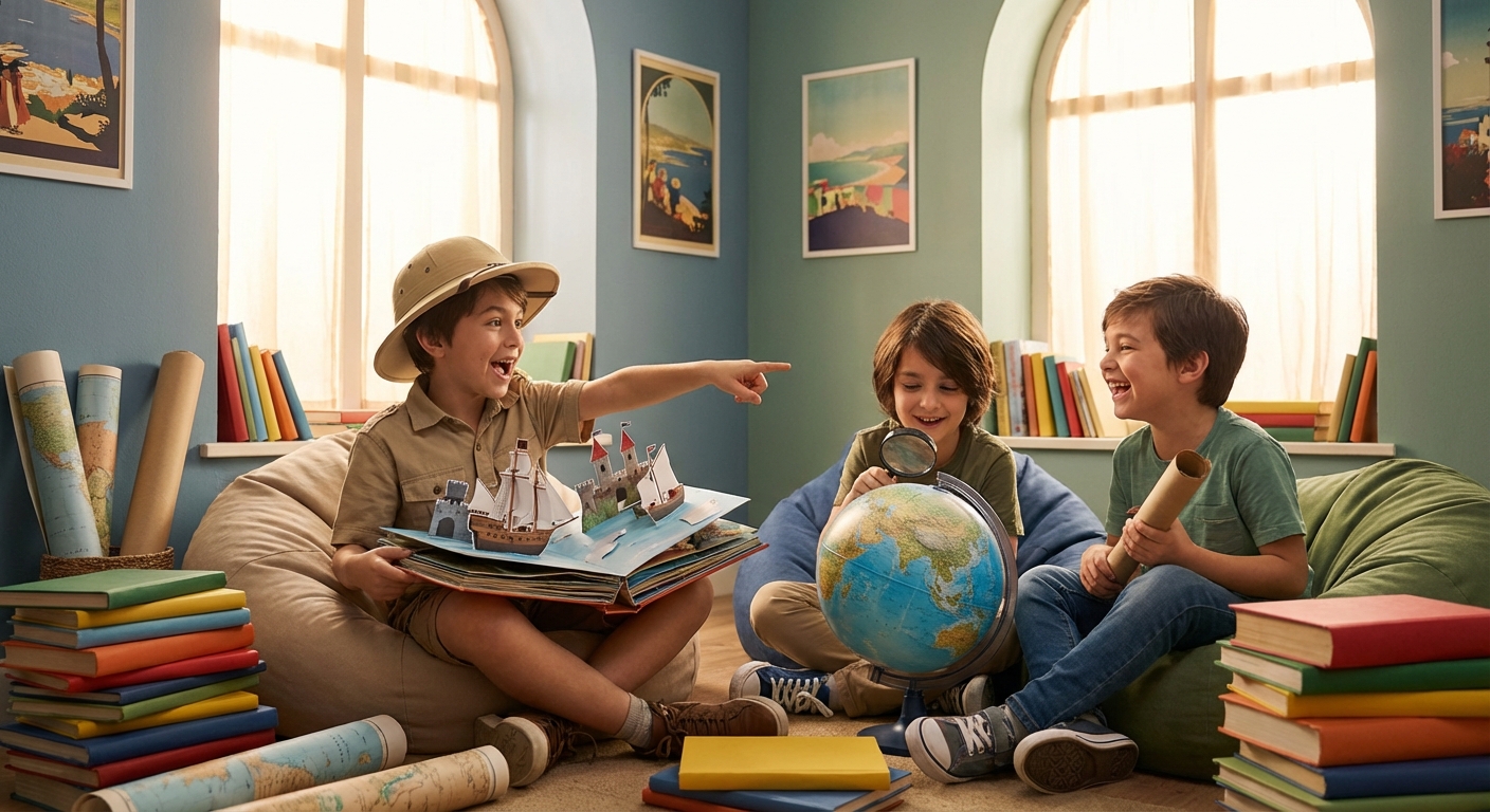 Illustration for 🌍 Adventures in World Literature