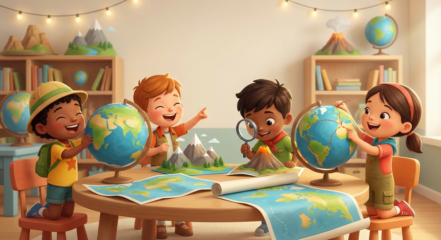 Illustration for 🌍 Amazing Landforms Around Us