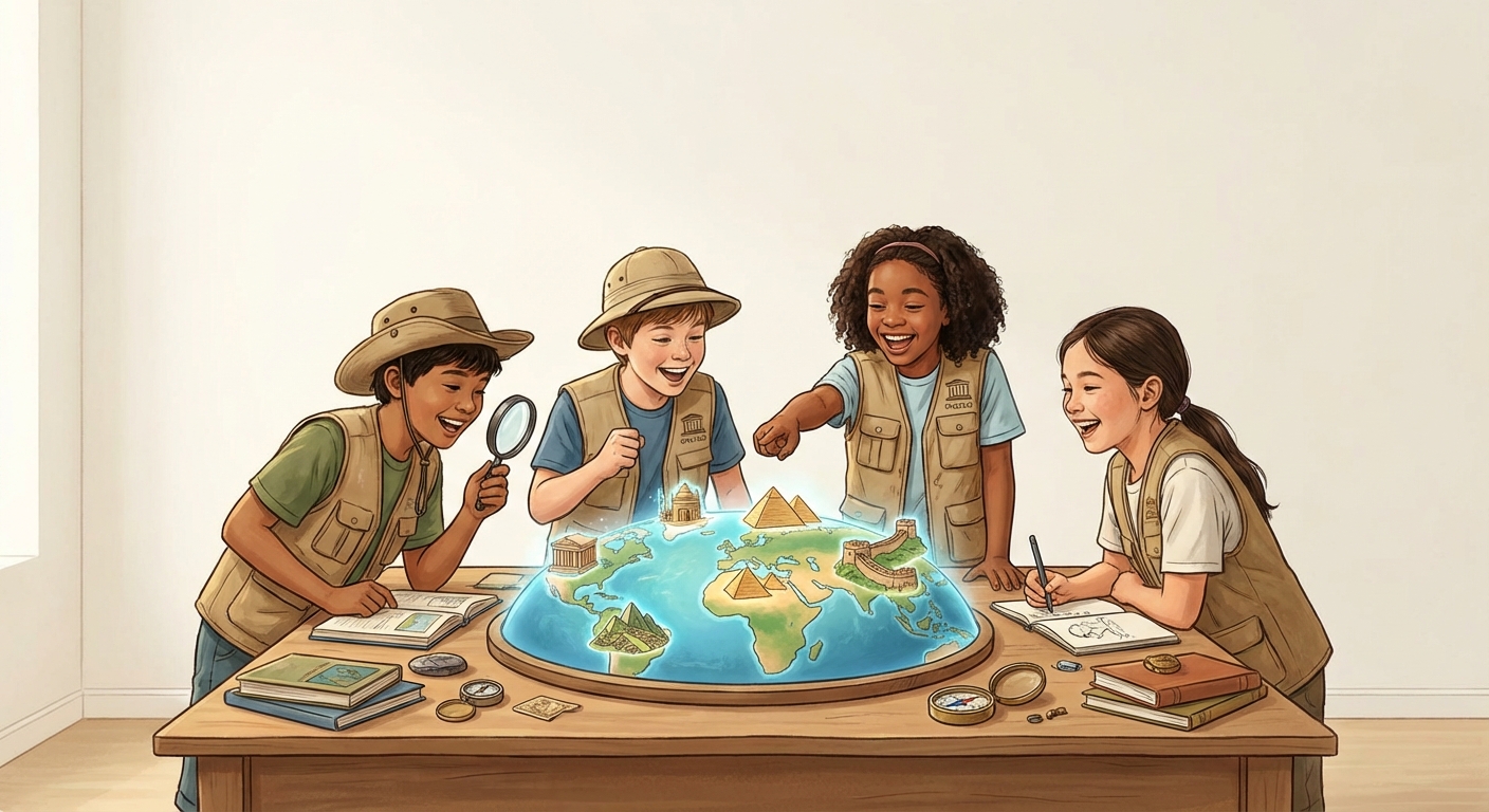 Illustration for 🌍 Amazing UNESCO World‑culture Sites