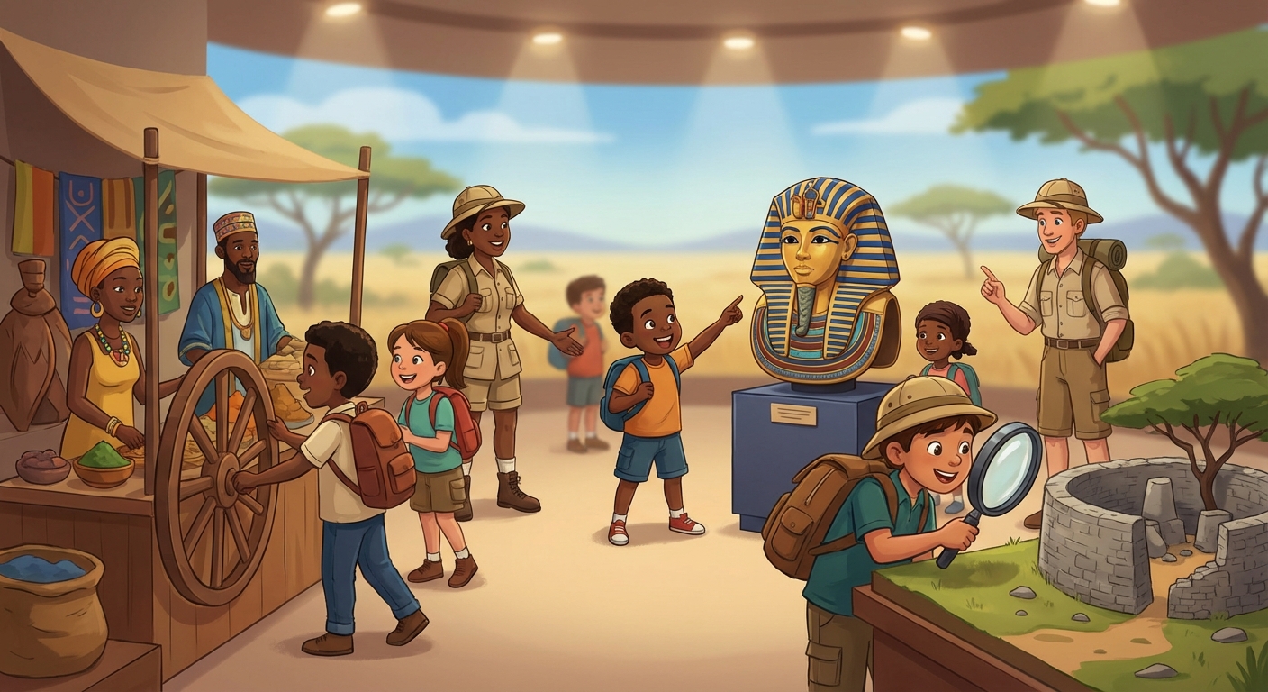 Illustration for 🌍 Ancient Africa: A Journey Through Time