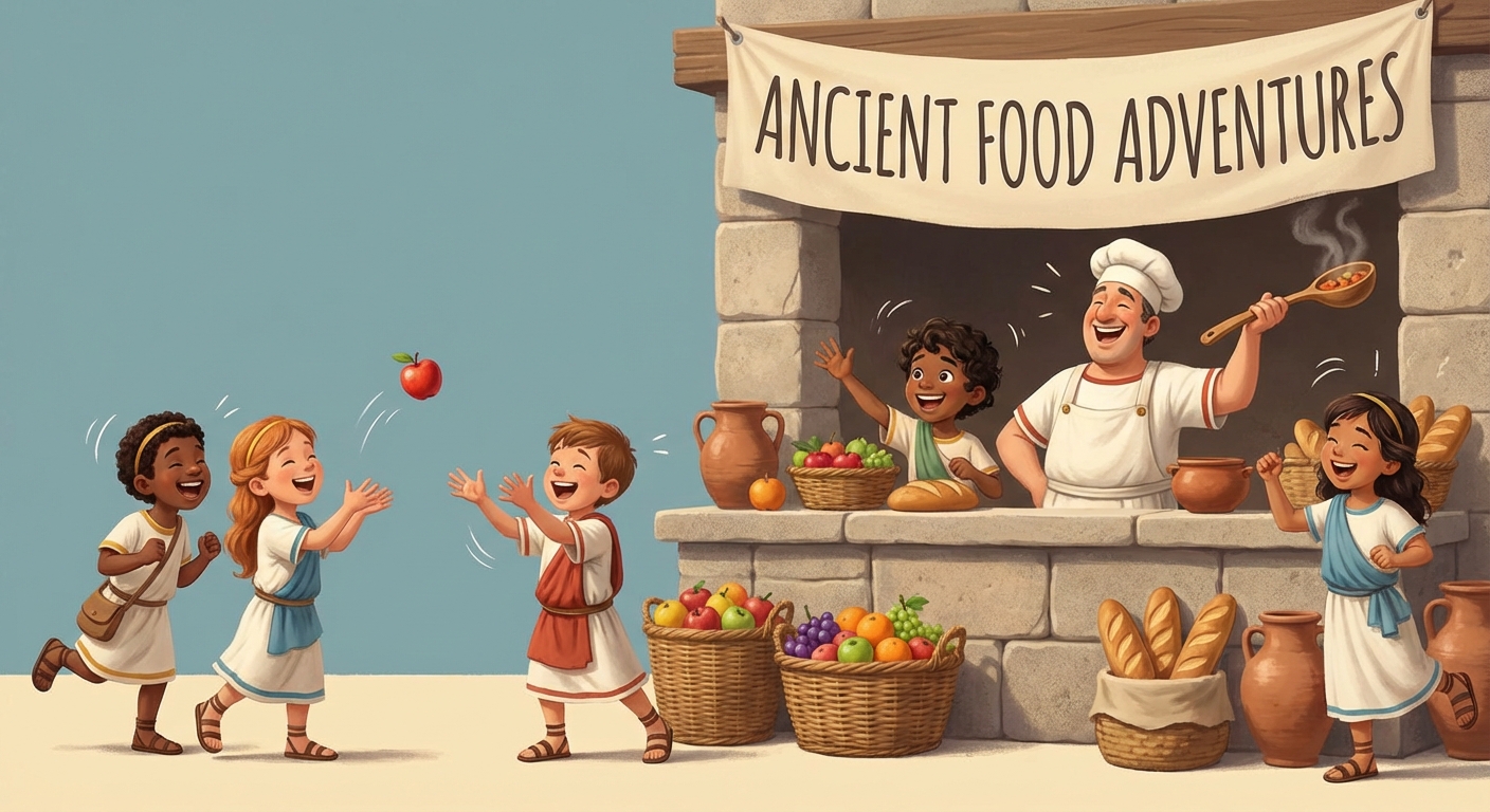 Illustration for 🍎 Ancient Food Adventures