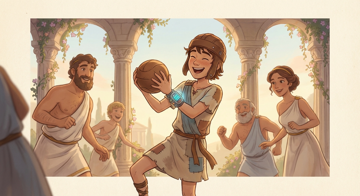 Illustration for Ancient Sports: Play Like a Time‑traveler! 🚀
