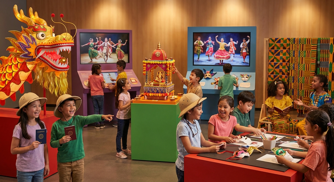 Illustration for 🌍 Discovering Cultural Values Around the World