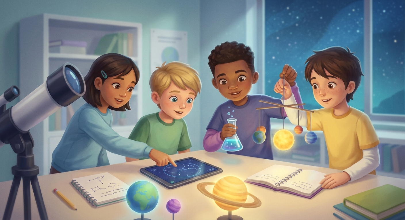 Illustration for Astronomy and Planets