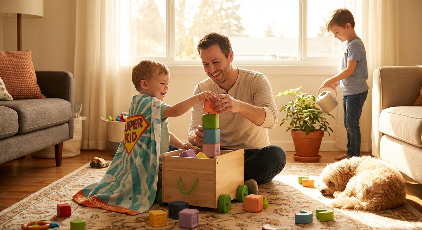 Illustration for 🌟 Being Responsible: A Super‑kid Skill