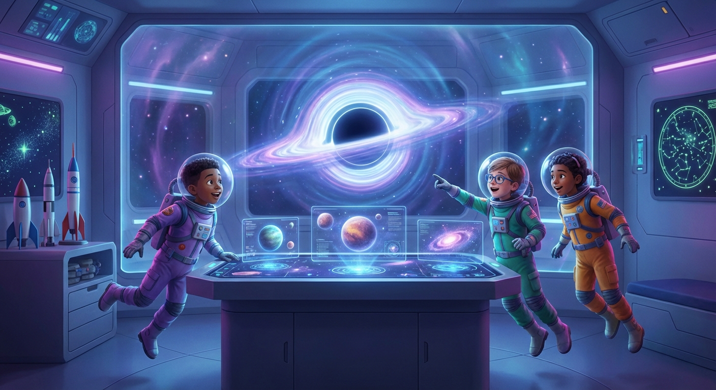 Illustration for Black Holes