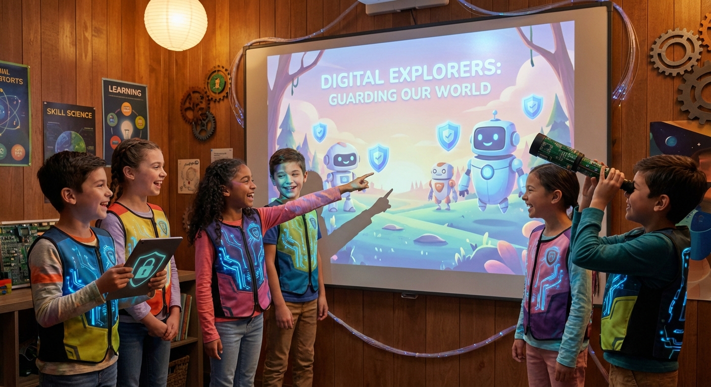 Illustration for 🛡️ Cybersecurity Basics: Guarding Your Digital World