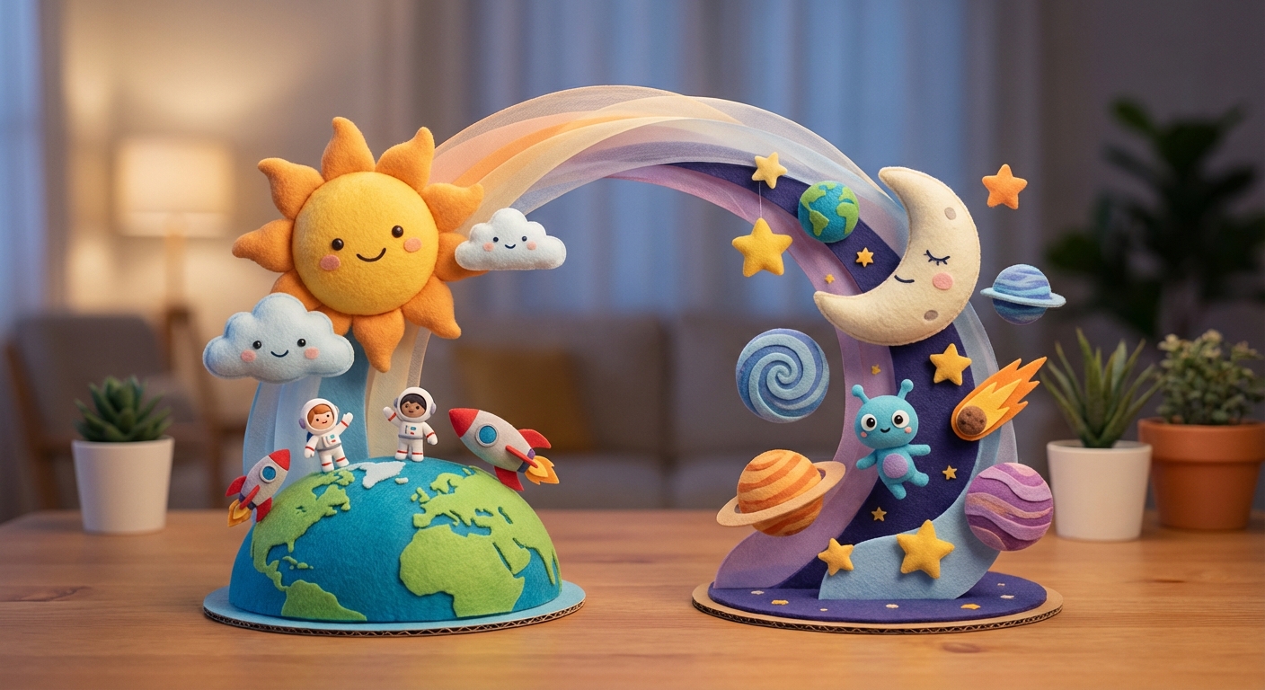 Illustration for Day and Night Cycle