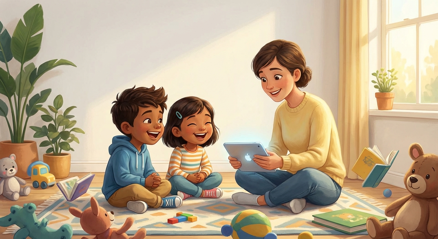 Illustration for 📱 Device Rules for Safe Play