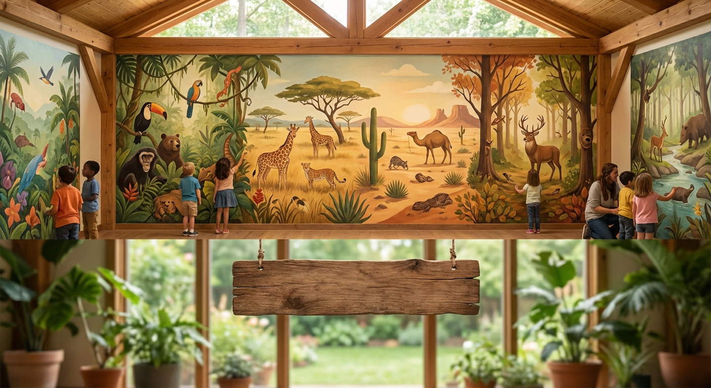 Illustration for 🌍 Discovering Biomes: Nature’s Big Neighborhoods