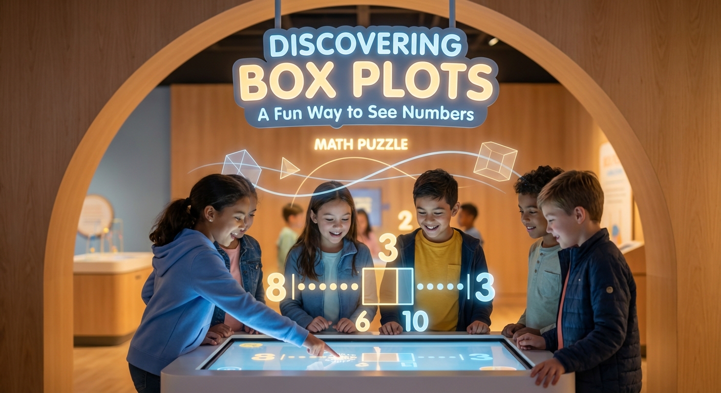 Illustration for 📊 Discovering Box Plots: A Fun Way to See Numbers