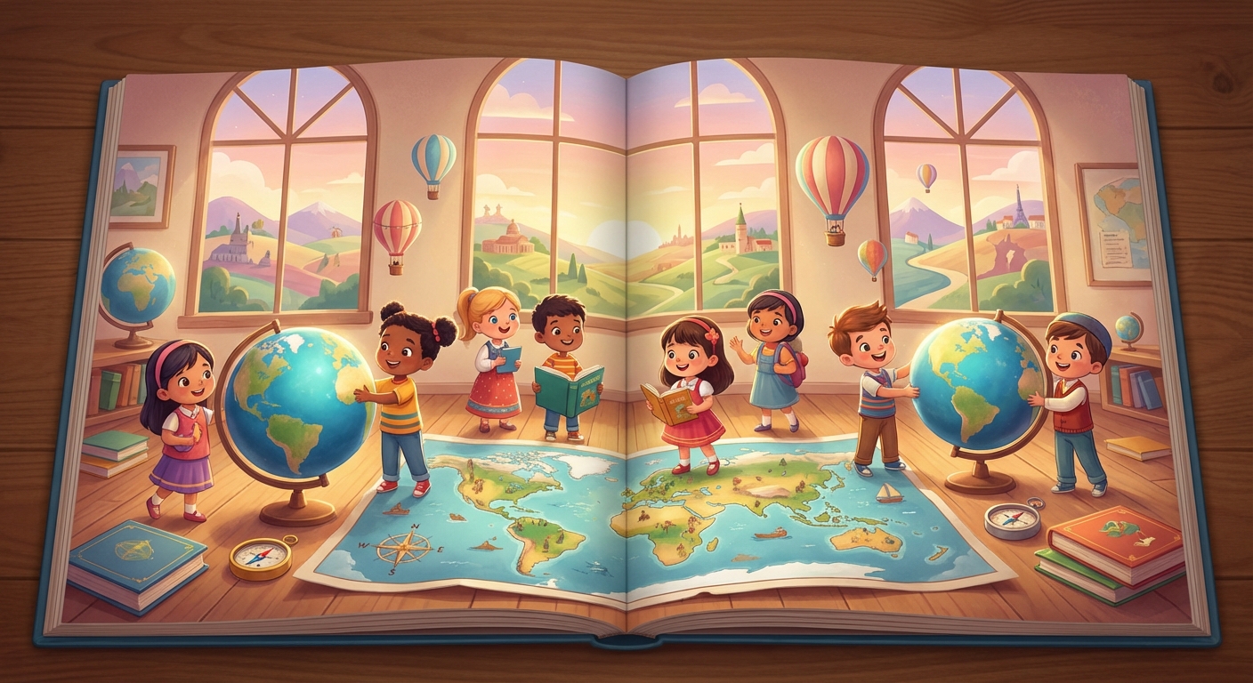 Illustration for 🌍 Discovering Countries