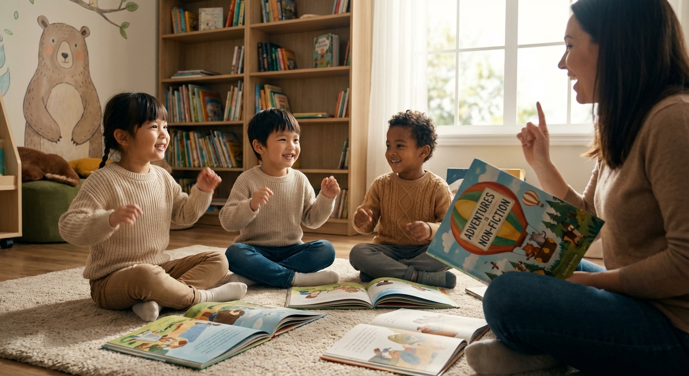 Illustration for 📚 Discovering Non‑fiction!