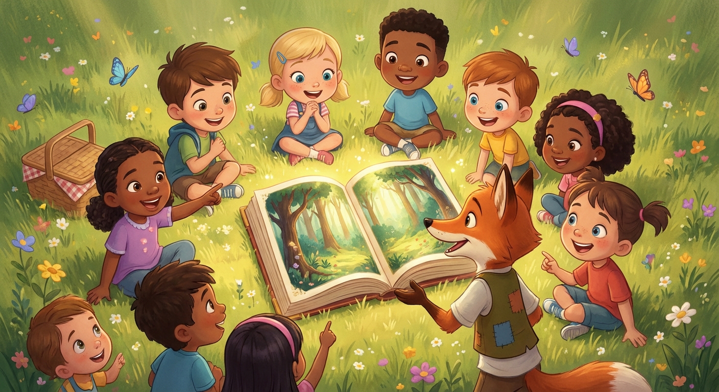 Illustration for 🌟 Discovering the Setting in a Story