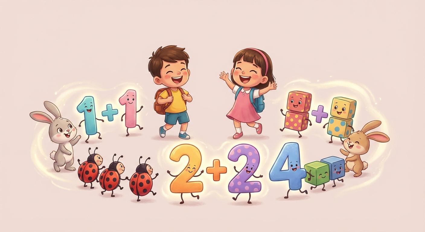 Illustration for 🎲 Double the Fun: Learning Doubles in Math