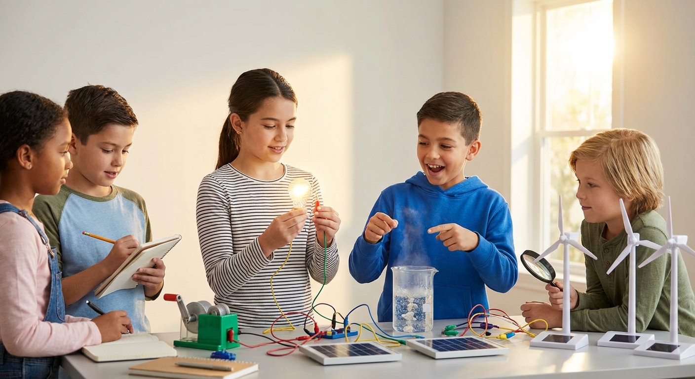 Illustration for ⚡️ Energy Forms: How Power Moves Around Us