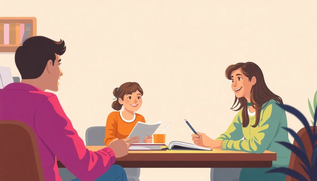 Ethics learning scene, Ethics learning scene filled with curiosity and joy, clean infographic-inspired illustration for ages 14-16, contemporary and polished, text-free illustration with clean unmarked background, balanced composition, soft cinematic lighting, harmonious color palette, inviting and joyful mood