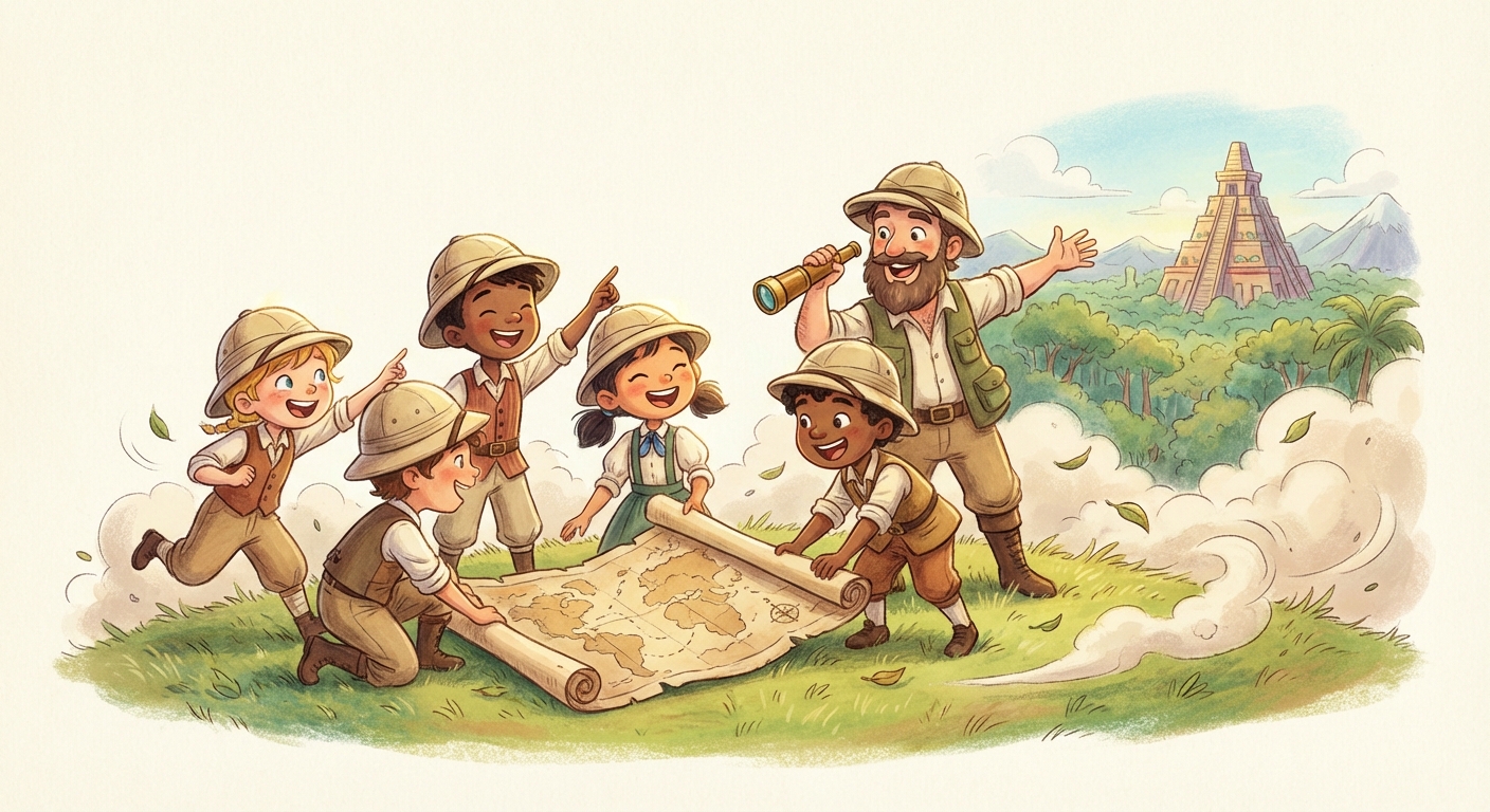 Illustration for Explorers