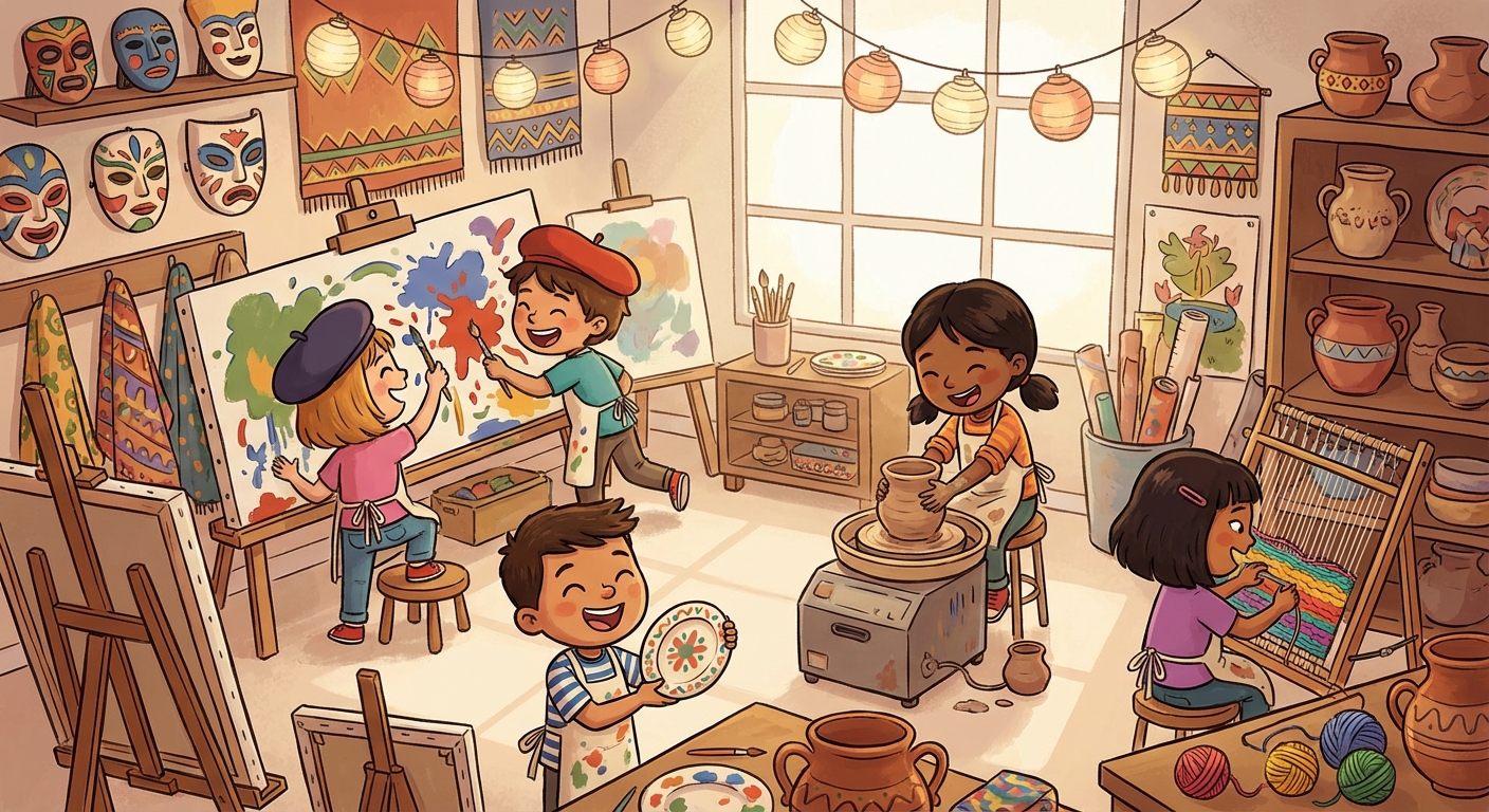 Illustration for 🎨 Exploring Cultural Art