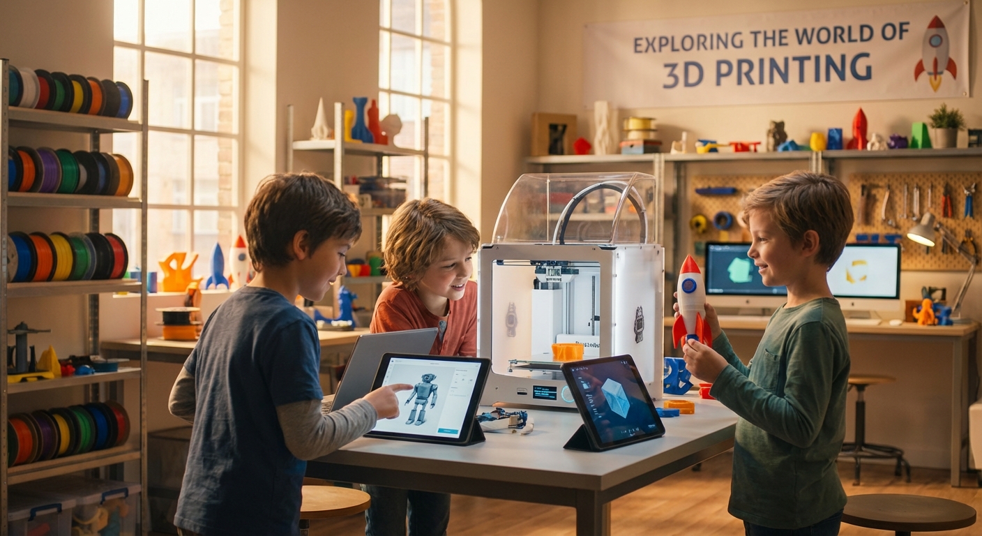 Illustration for 🎨 Exploring the World of 3‑d Printing