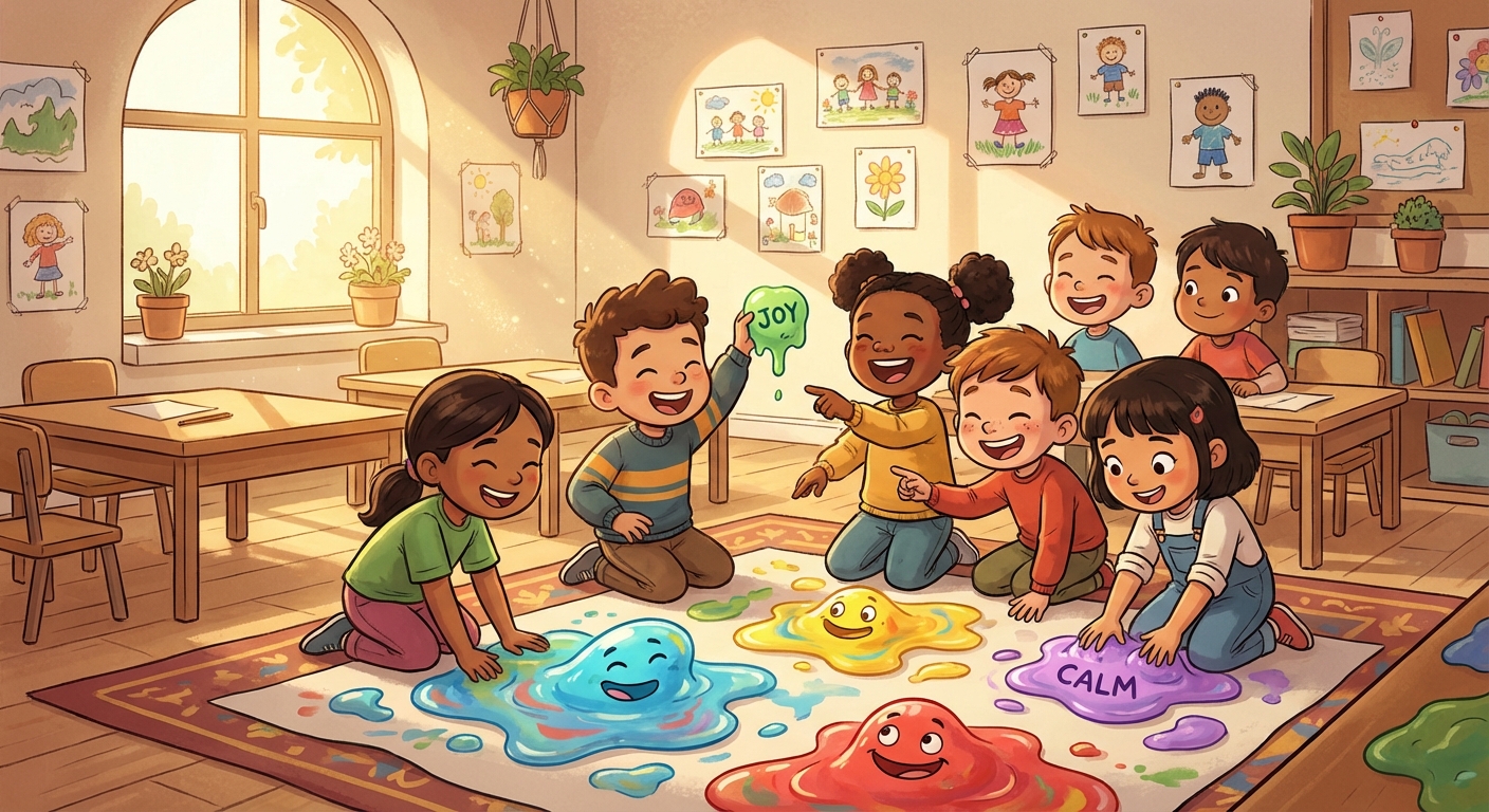 Illustration for 🌈 Feelings: the Colors Inside Us