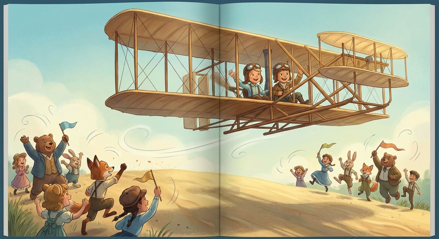 Illustration for First Flight