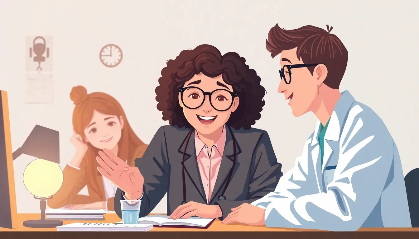 Forensic Psychology learning scene, Forensic Psychology learning scene filled with curiosity and joy, clean infographic-inspired illustration for ages 14-16, contemporary and polished, text-free illustration with clean unmarked background, balanced composition, soft cinematic lighting, harmonious color palette, inviting and joyful mood