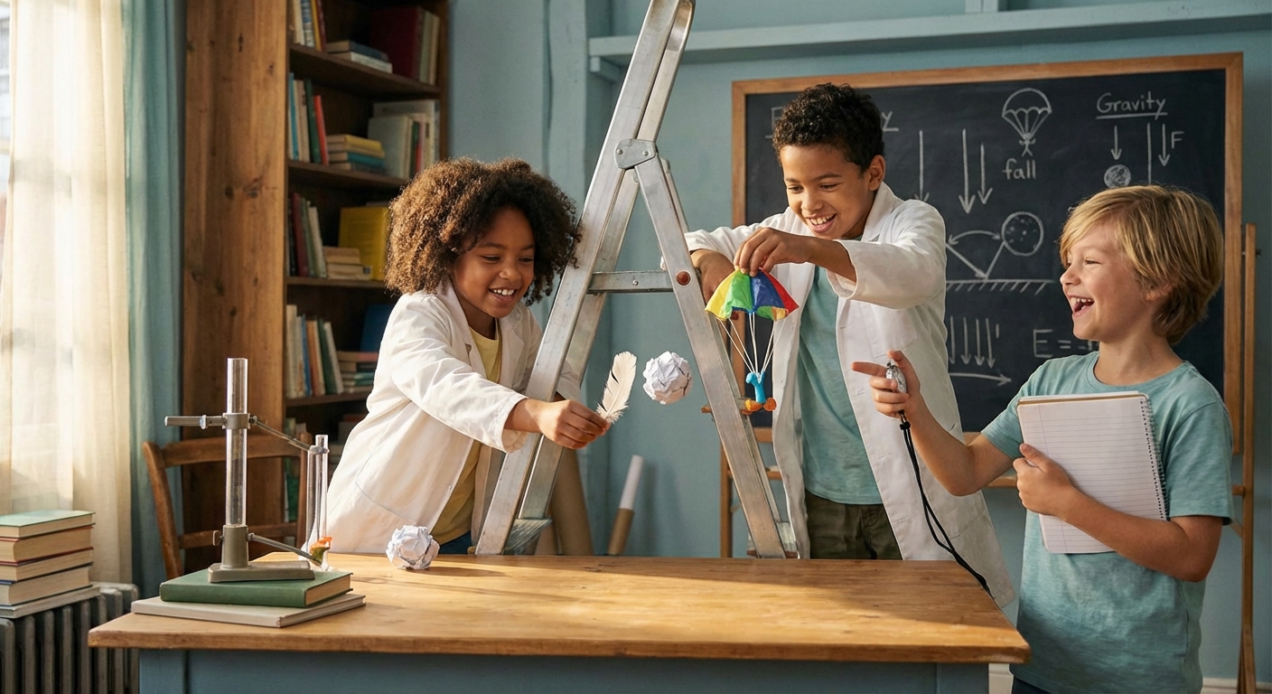 Illustration for Gravity and Falling