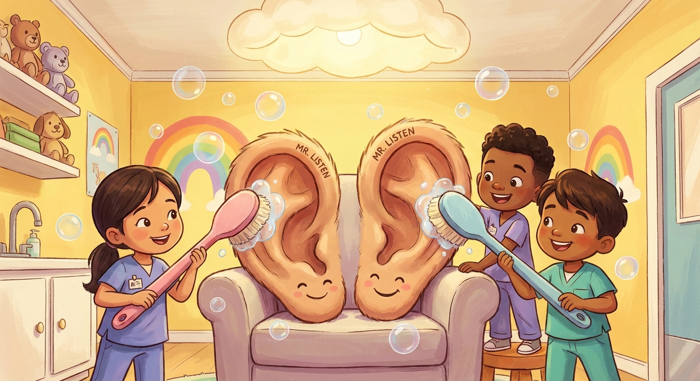 Illustration for 🎧 Happy Ears: How to Take Care of Them