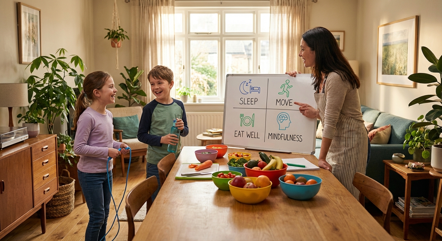 Illustration for 🌟 Healthy Habits: Super Skills for a Super You