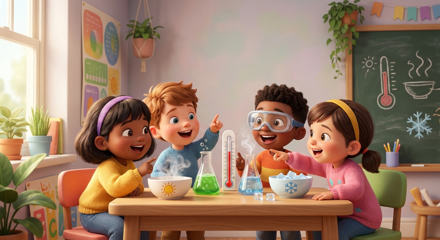 Illustration for Hot and Cold