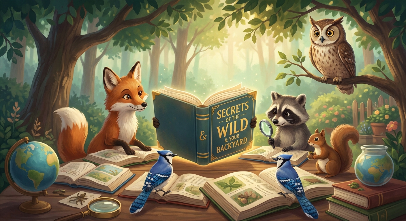 Illustration for 🐾 How Animals Behave: Secrets of the Wild and Your Backyard