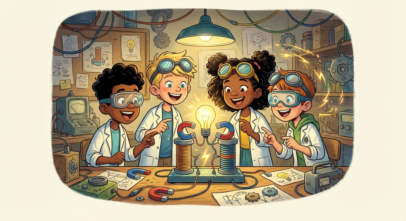 Illustration for How Electricity Works