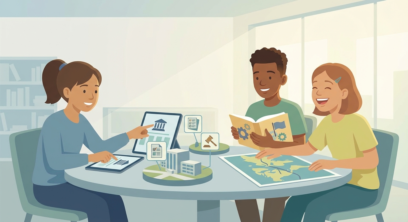 Illustration for How Government Works: A Teen Guide 🌍