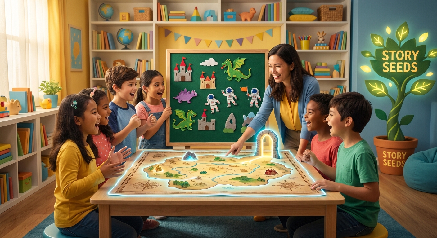 Illustration for 🌟 How Stories Grow: the Magic of Plot Development