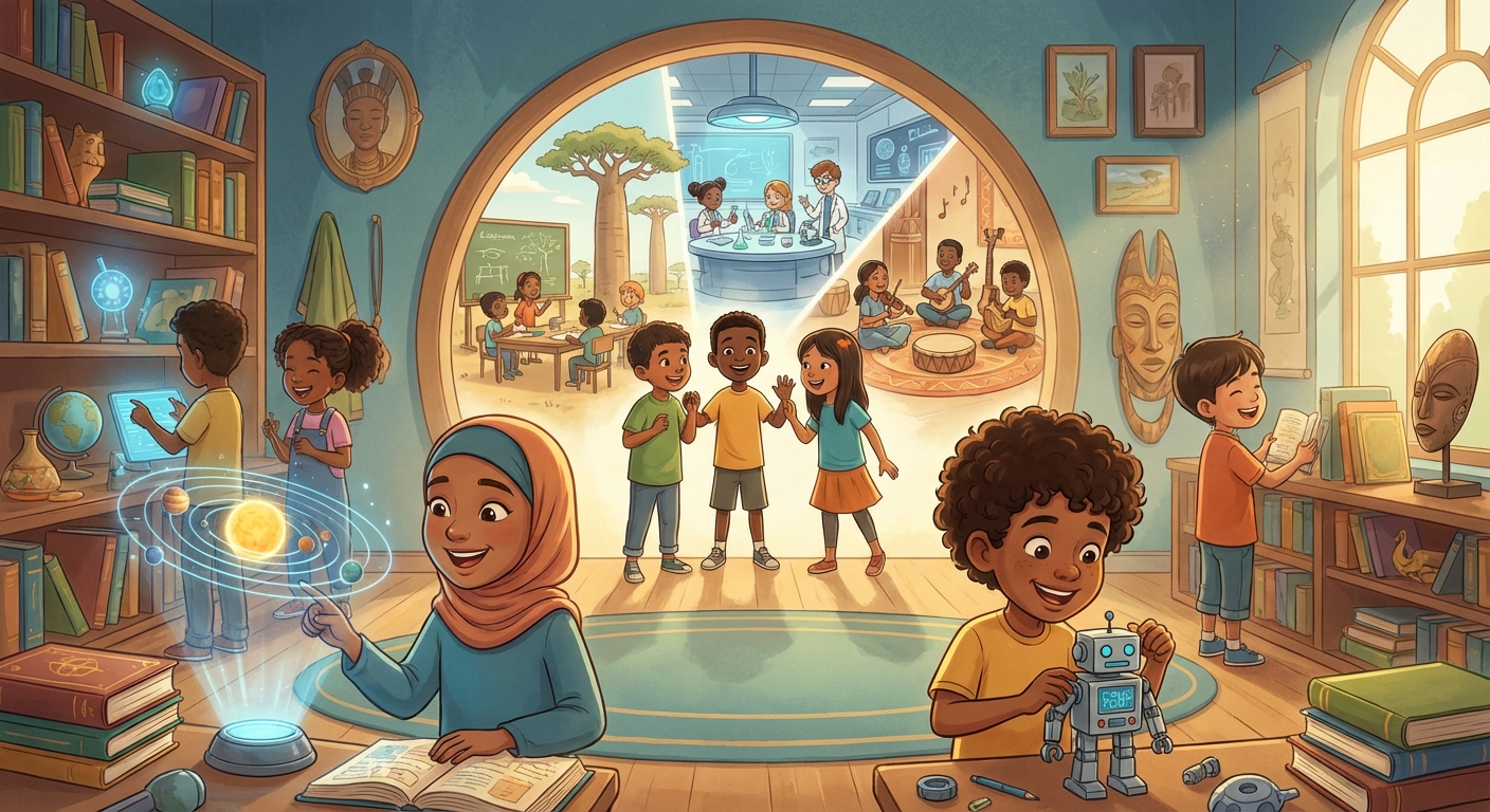 Illustration for 🌍 How the World Learns: Exploring Education Systems