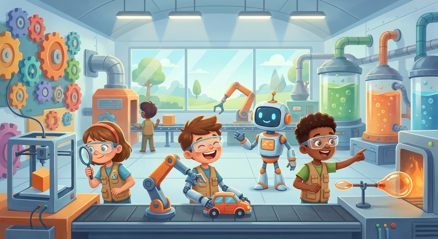 Illustration for 🚀 How Things Are Made: an Adventure into Manufacturing Processes