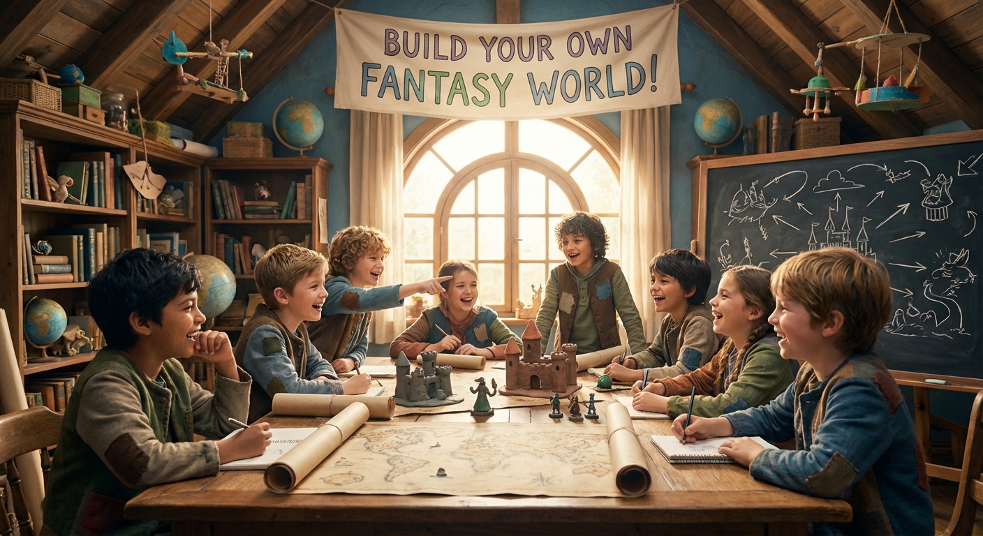 Illustration for 🌟 How to Build Your Own Fantasy World