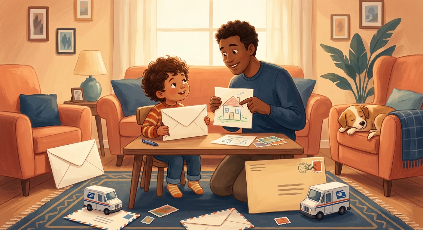 Illustration for ✉️ How to Put an Address on an Envelope