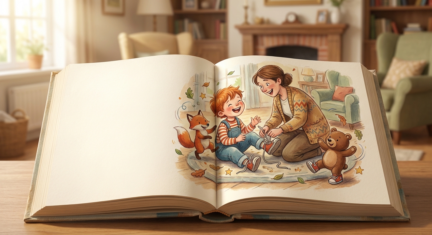 Illustration for 🎀 How to Tie Your Shoes