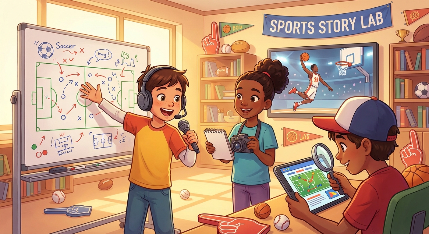 Illustration for 🏅 How to Turn a Game into a Story: the World of Sports Journalism