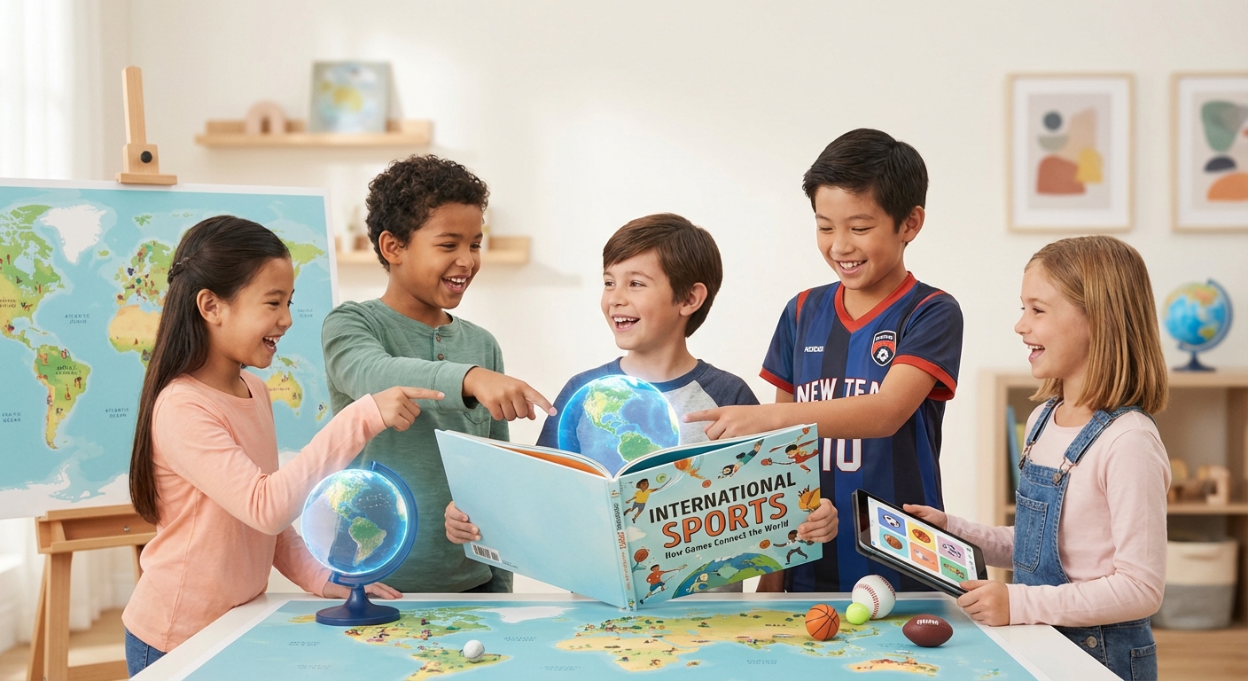 Illustration for 🌎 International Sports: How Games Connect the World