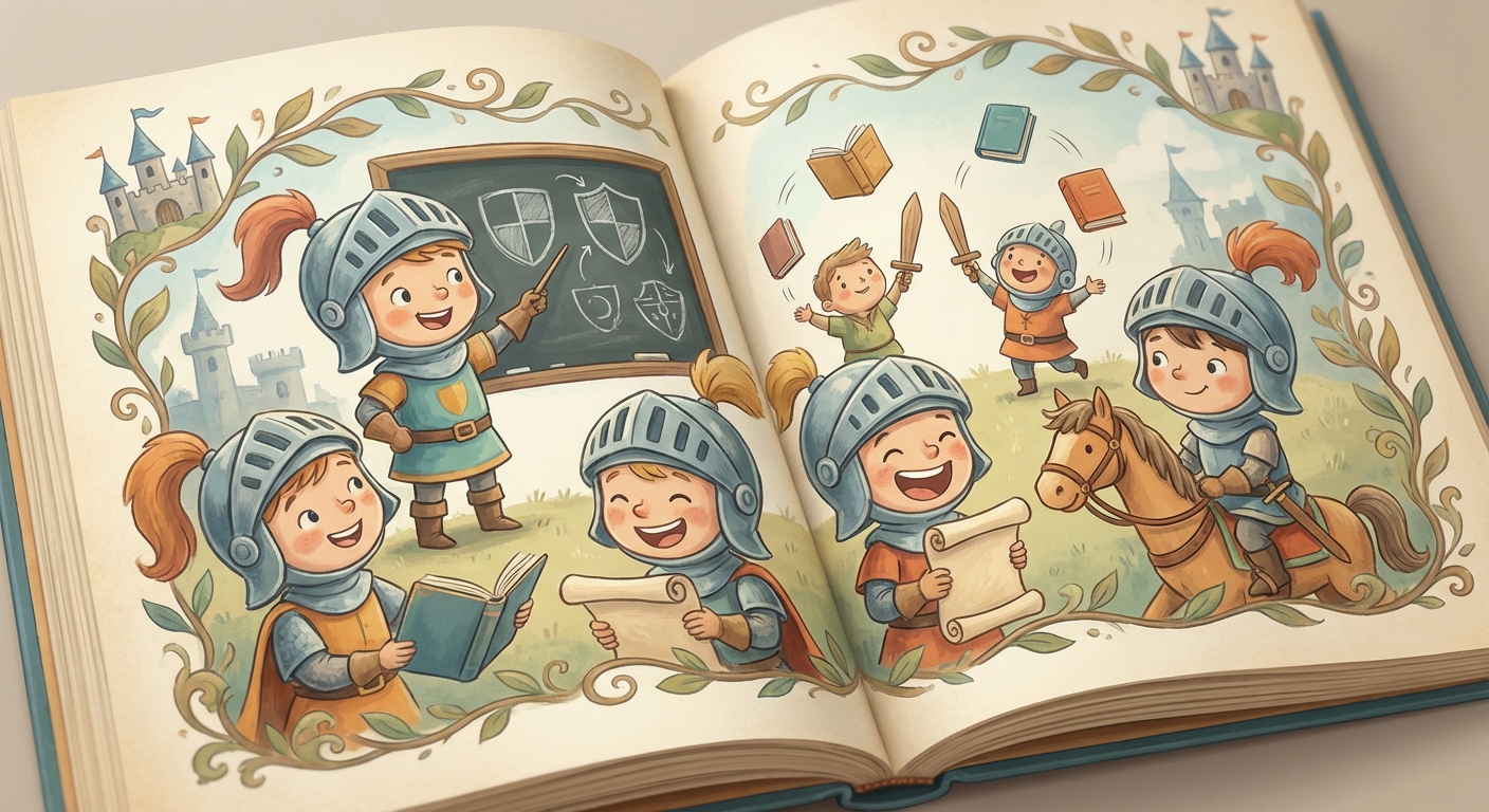 Illustration for Knights