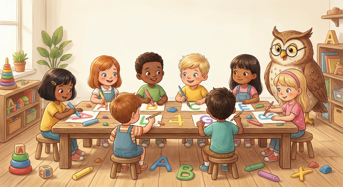 Illustration for ✏️ Learning to Form Letters