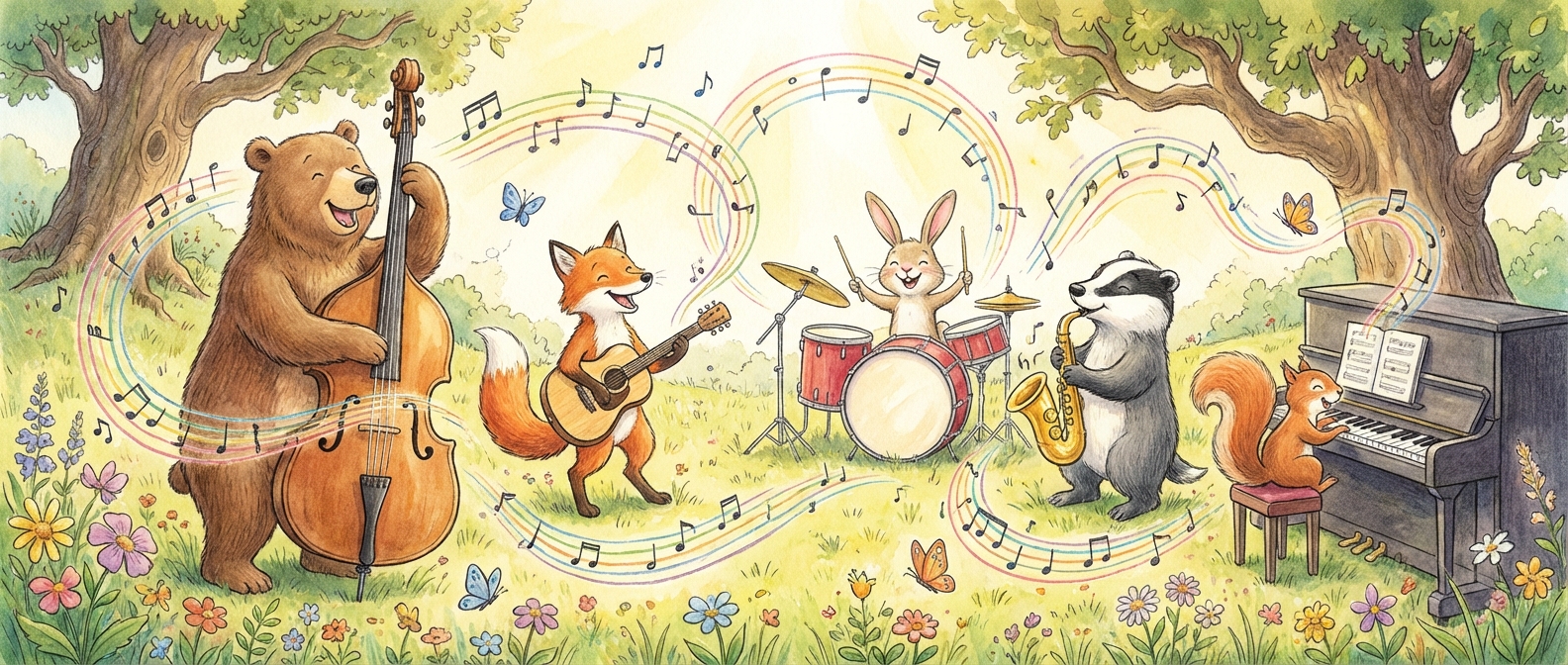 Illustration for 🎵 Let's Learn Music Symbols!