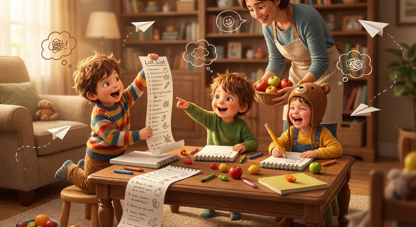 Illustration for 🎈 Let’s Make Lists!