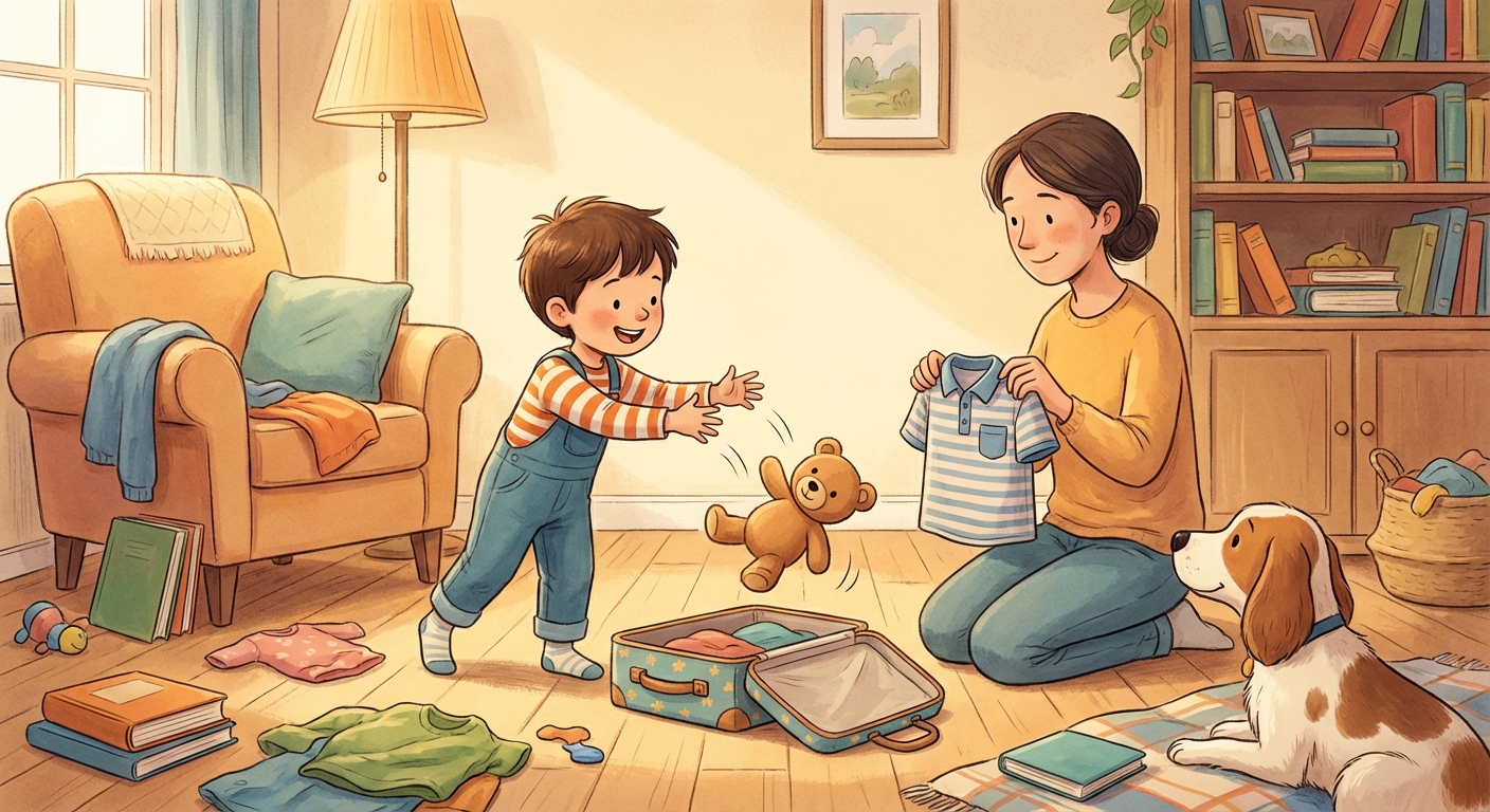 Illustration for 🎒 Let’s Pack a Bag!