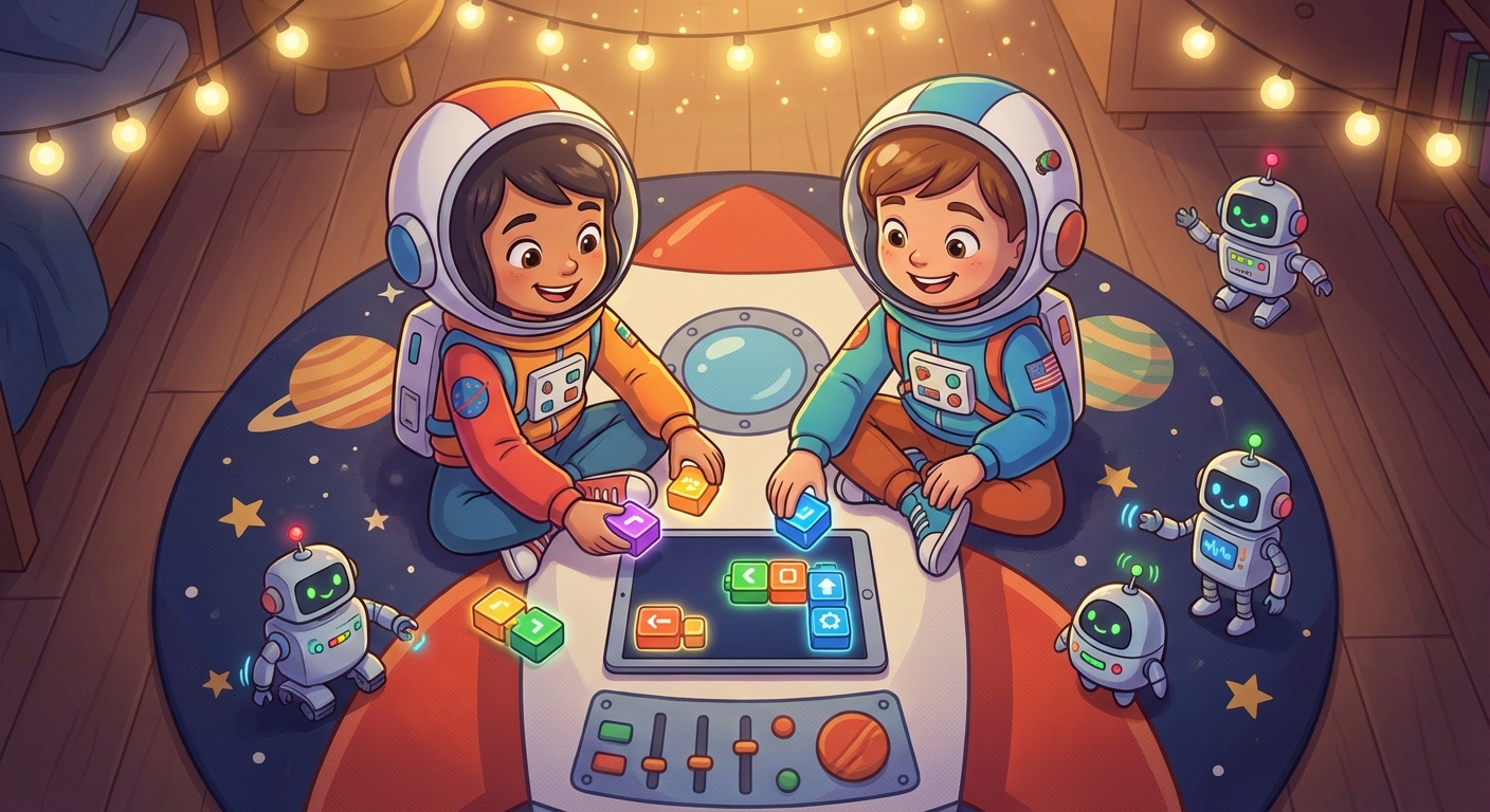 Illustration for 🎉 Let’s Play with Simple Coding!